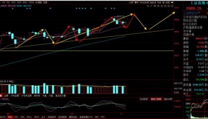 控盘下的轮动！做差价！