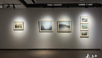 构建连接故土与远方精神家园，袁锋渊画展在穗举办