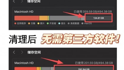 Mac清理系统数据｜有效释放储存空间！