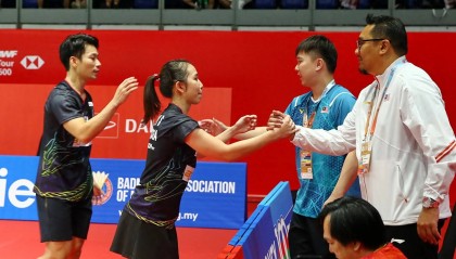 陈炳顺/谢宜茜一轮游后 宣布一起退役