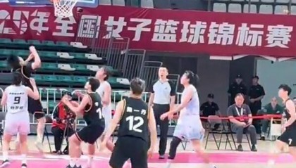 全国女篮锦标赛惊现4打5 黑龙江女篮无人可换输球