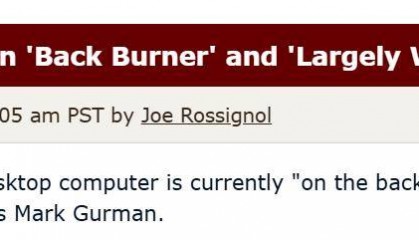 古尔曼：苹果公司已“基本放弃”Mac Pro项目