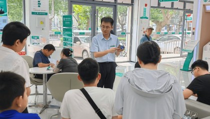 农行观音阁支行：农行厅堂里的学前金融课堂