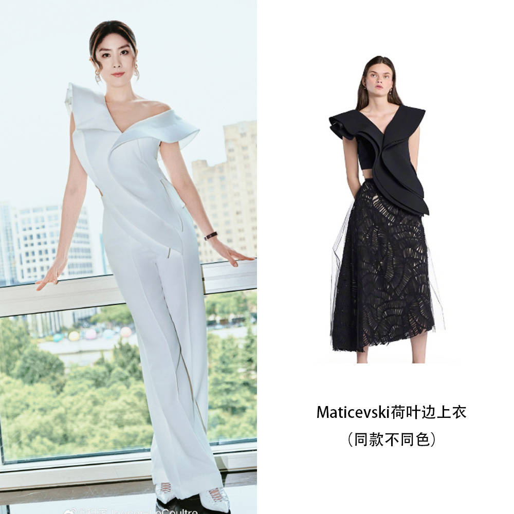 “贵姐”陈慧琳穿露肩装状态如32，董璇黑色长裙彰显”地母“风范