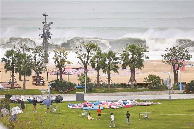 自然资源部将广东海洋灾害应急响应提升至一级 今日午间沿海低洼片区海水倒灌风险高
