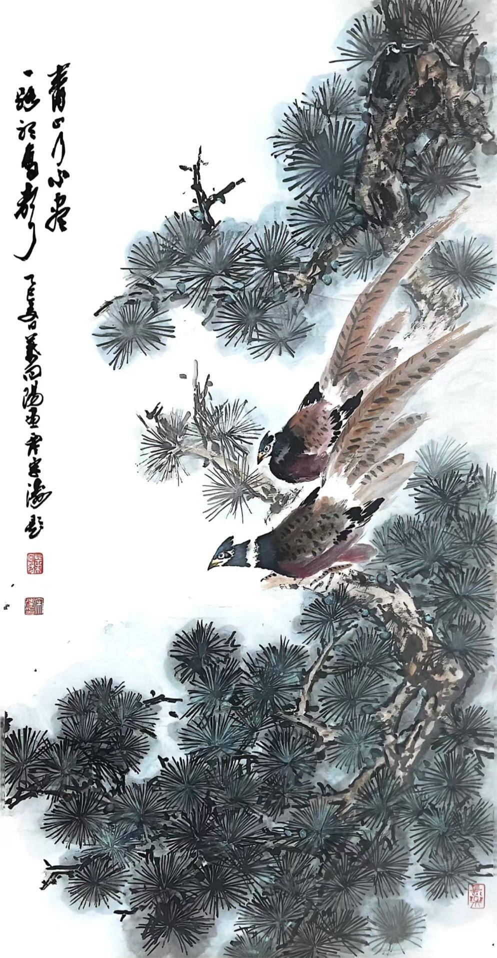 同心迎国庆 翰墨寄团圆——画家叶向阳线上精品展