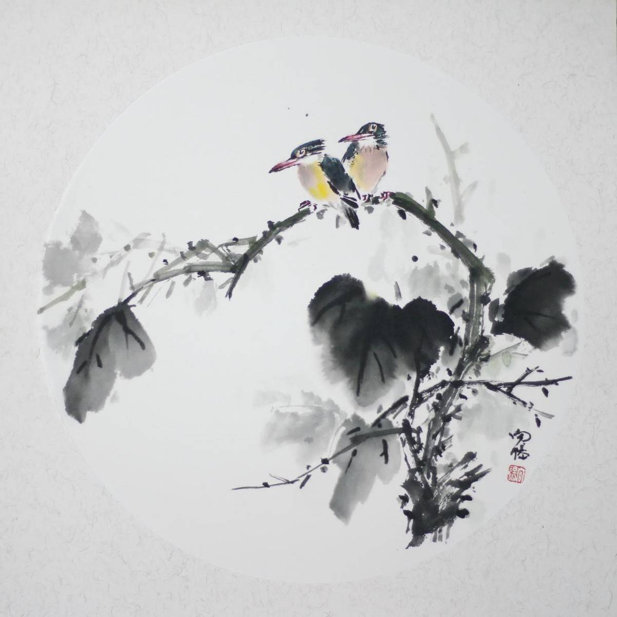 同心迎国庆 翰墨寄团圆——画家叶向阳线上精品展