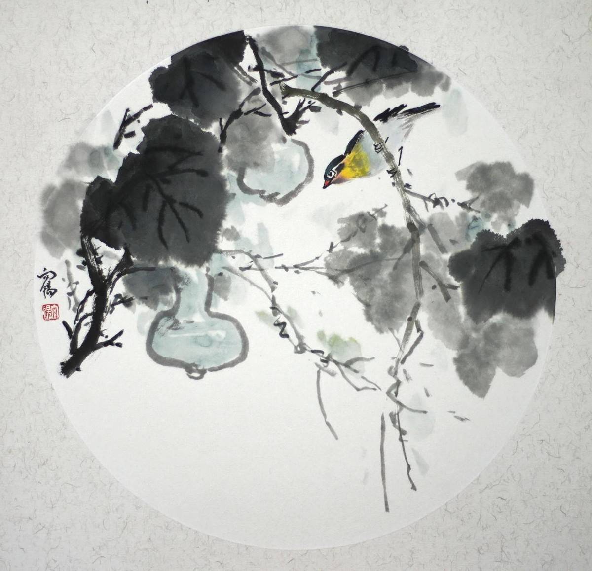 同心迎国庆 翰墨寄团圆——画家叶向阳线上精品展