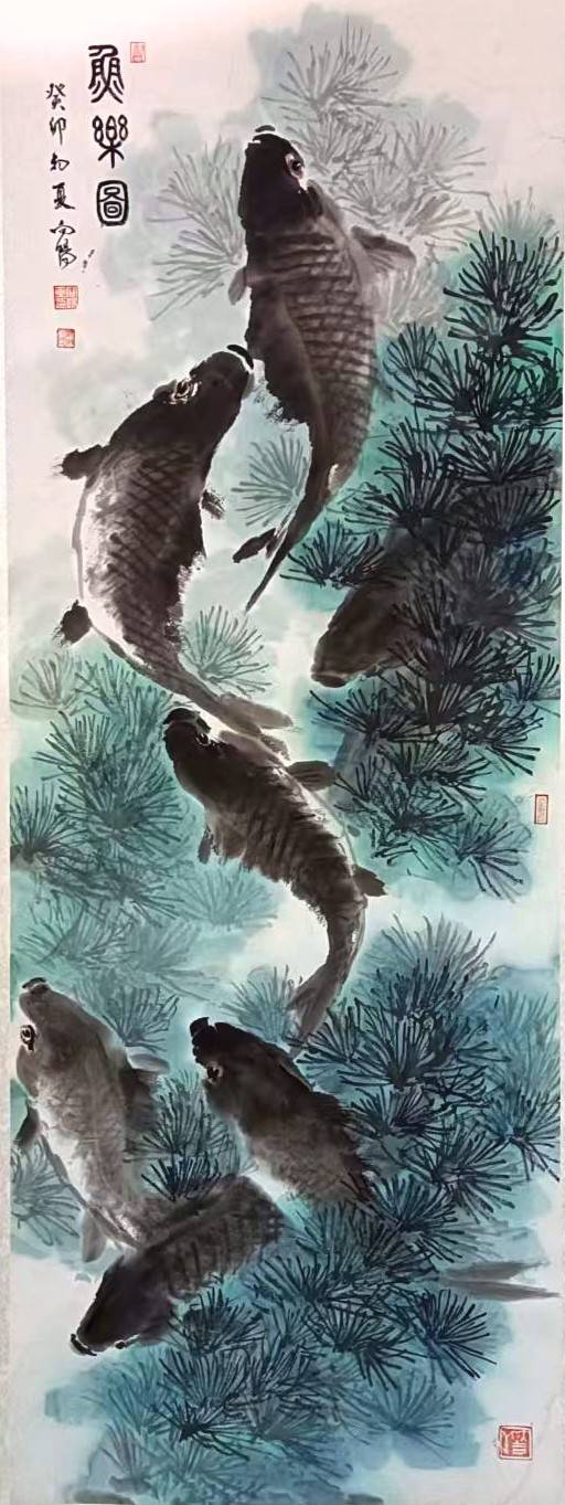 同心迎国庆 翰墨寄团圆——画家叶向阳线上精品展