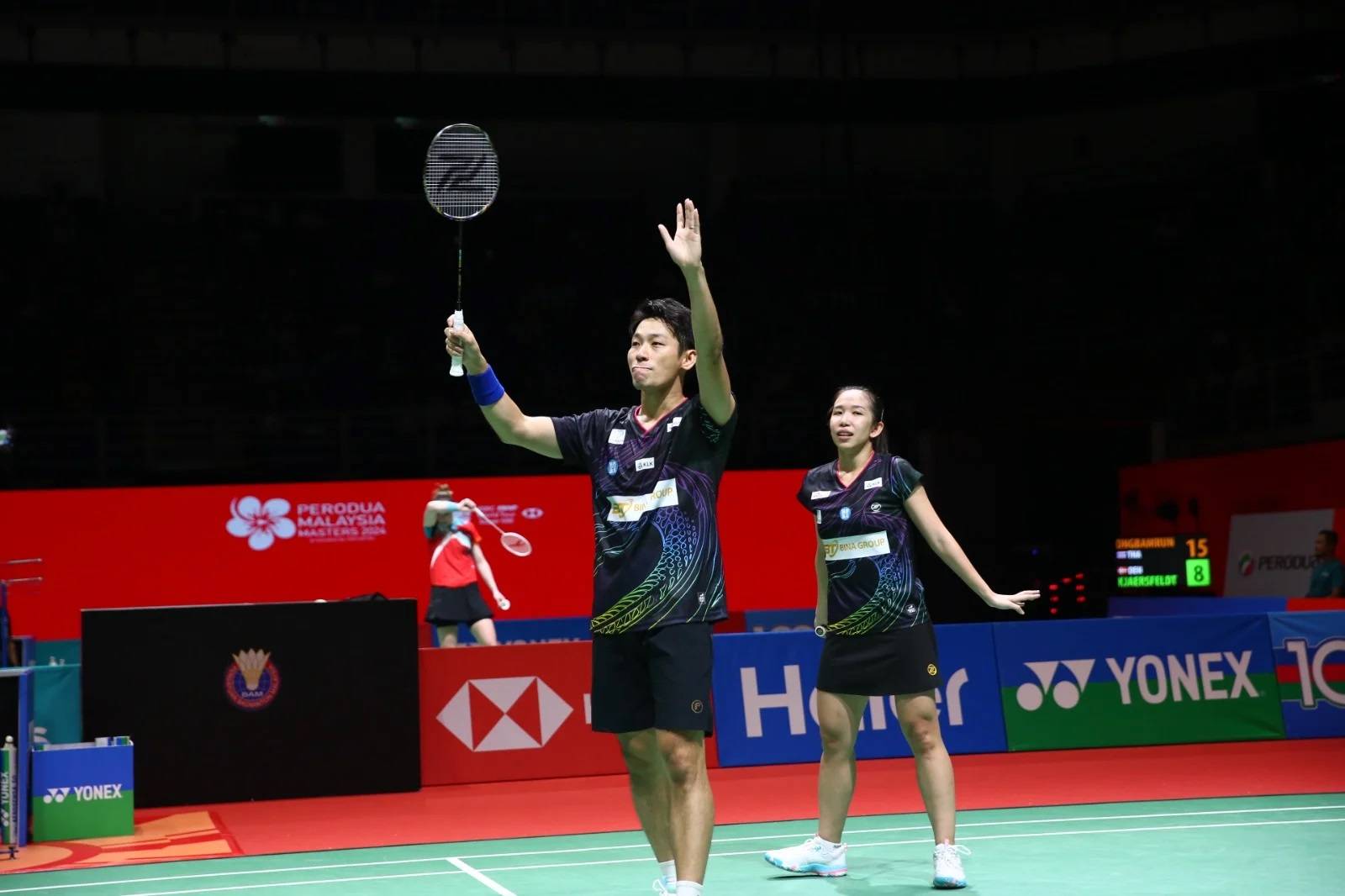 陈炳顺/谢宜茜一轮游后 宣布一起退役