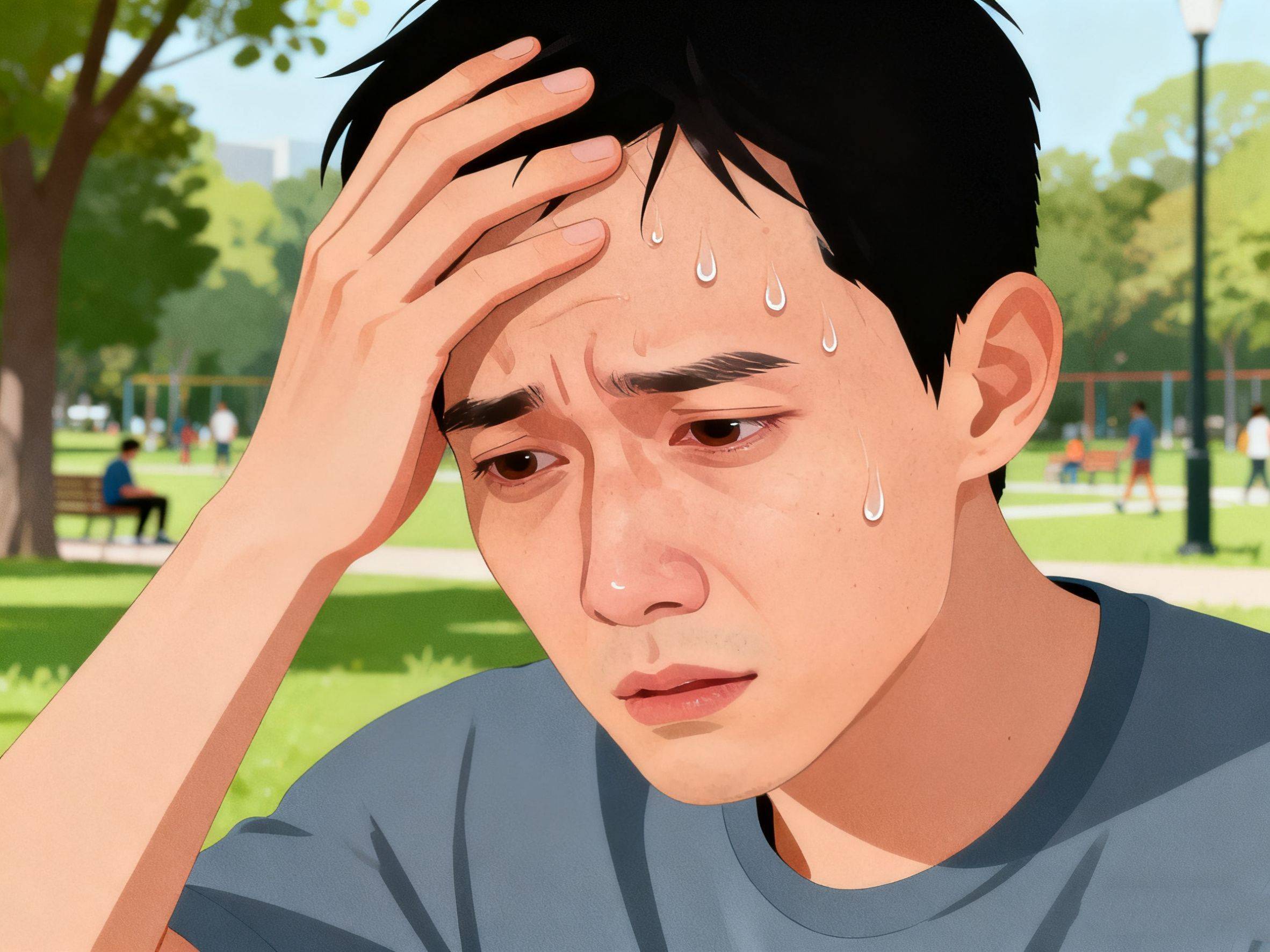 当身体“漏液”：从出汗多头晕谈肾合与津液固摄之道