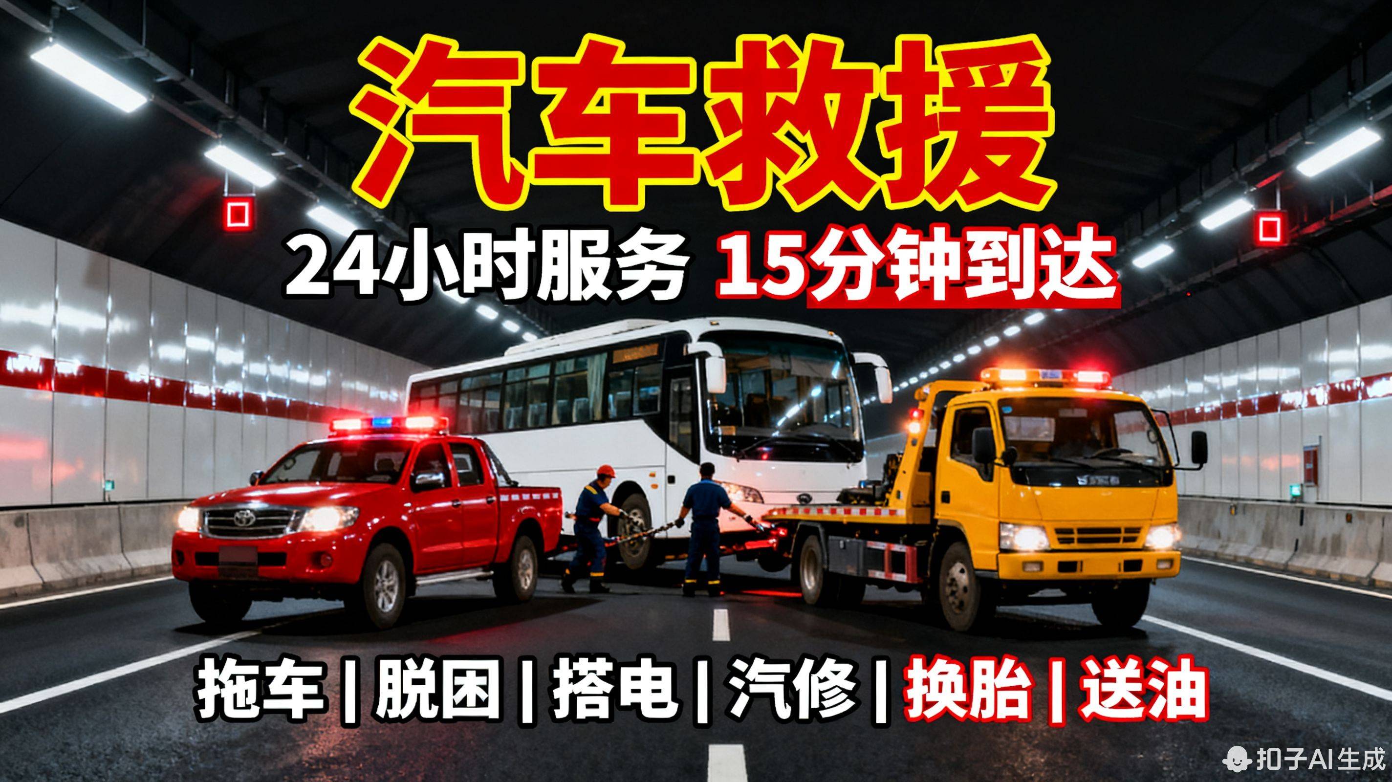 铜陵铜官汽车救援电话_附近拖车_24小时高速救援