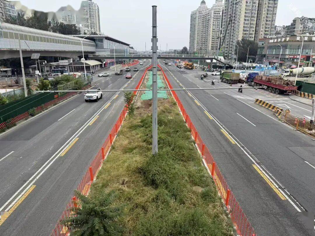 注意！安立路改造，龙德广场过街天桥坡道将拆除——