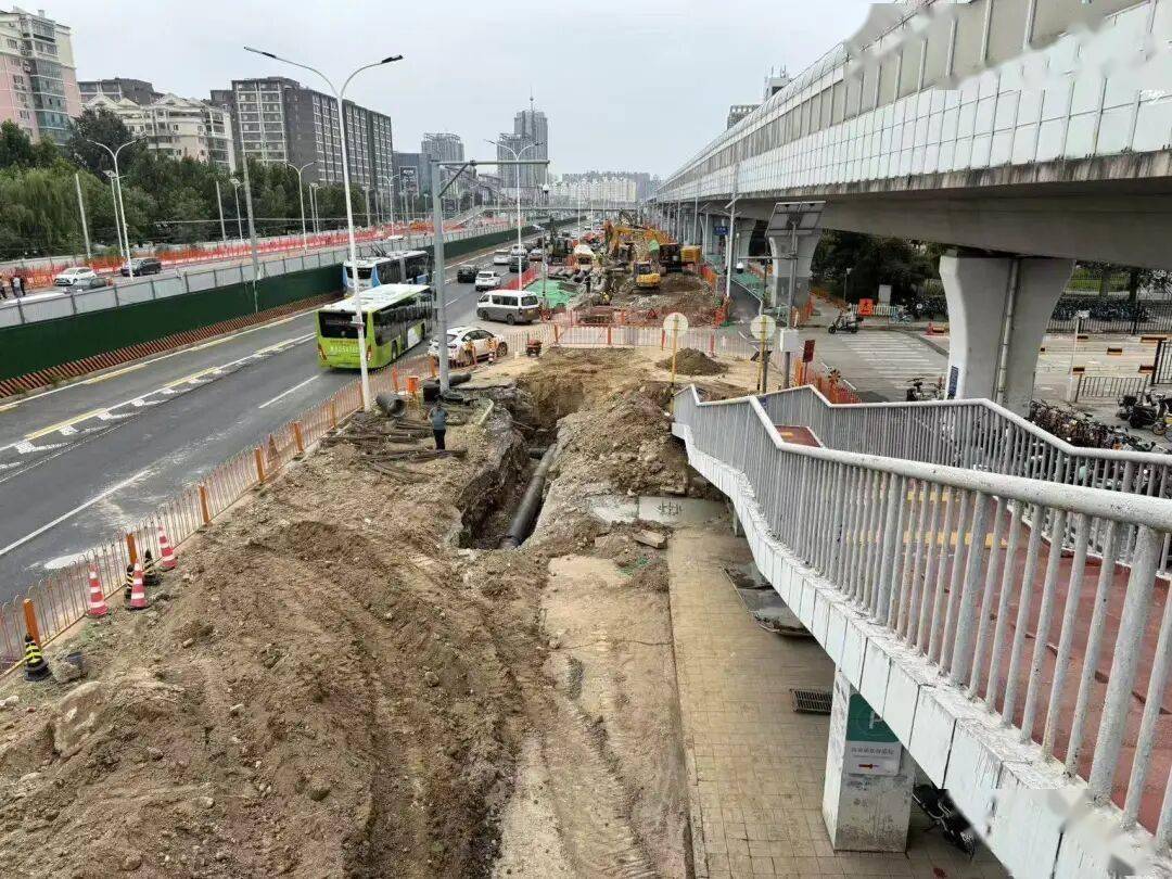 注意！安立路改造，龙德广场过街天桥坡道将拆除——