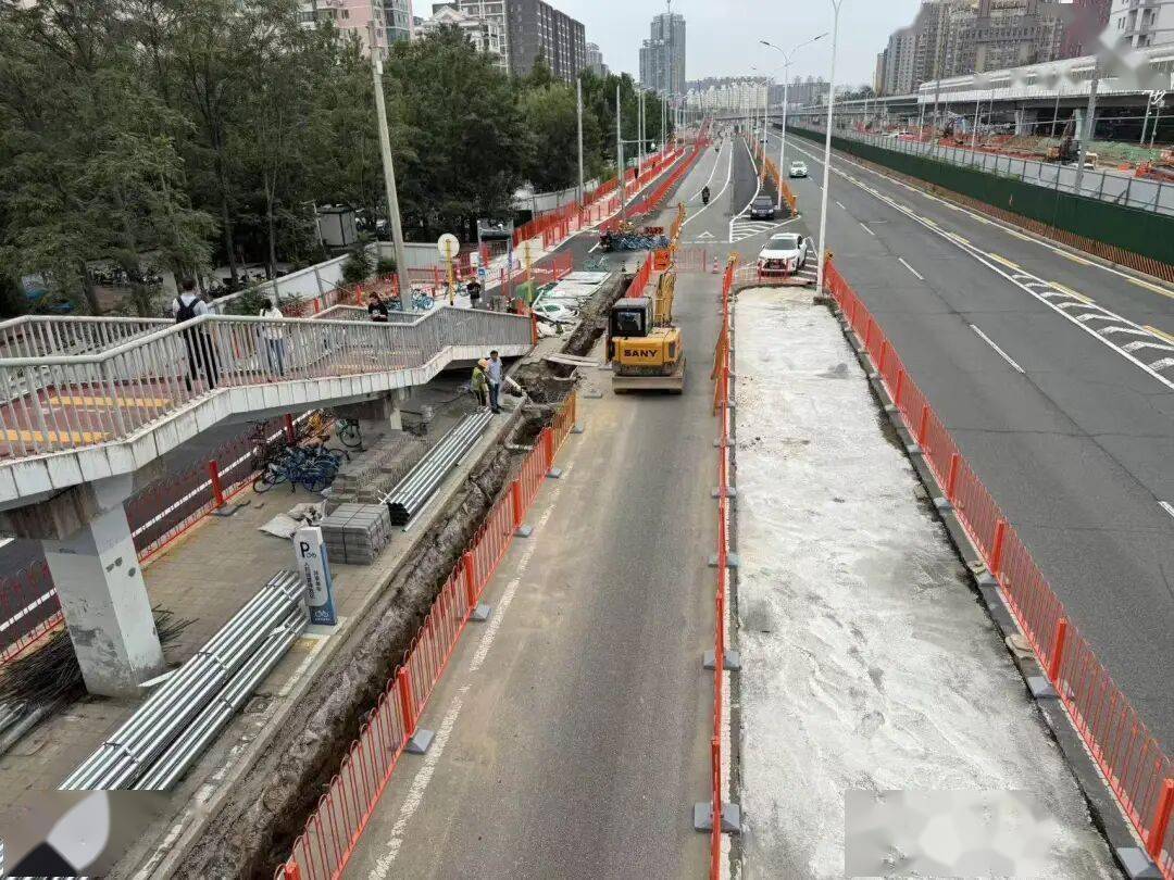 注意！安立路改造，龙德广场过街天桥坡道将拆除——