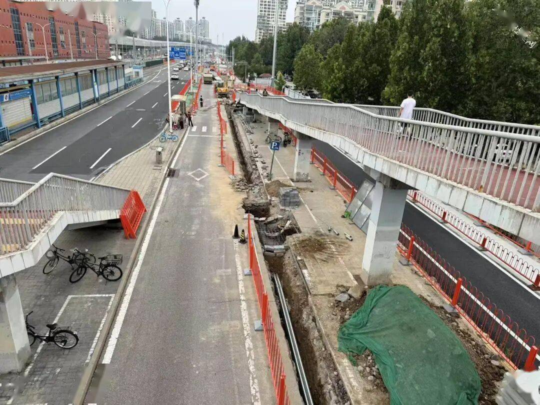 注意！安立路改造，龙德广场过街天桥坡道将拆除——