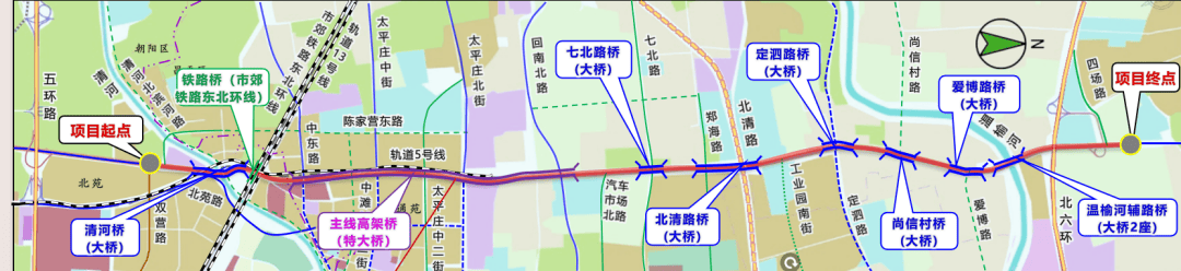 安立路实施快速化改造，回天地区将再添一条“高架走廊”