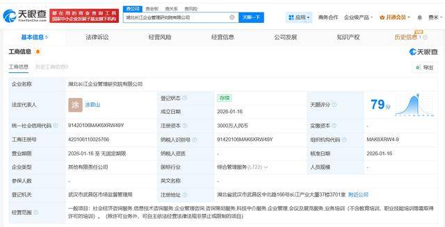 天风证券、长江证券等成立企业管理研究院公司